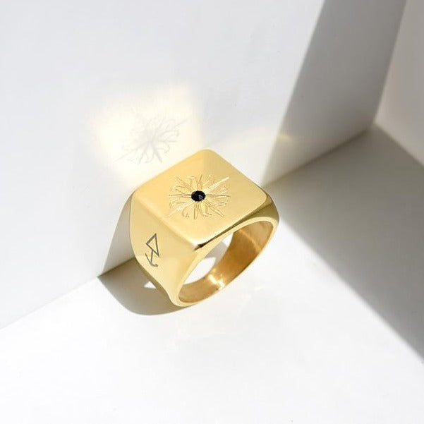 Ring Summer | Sommerlichen Look Herrenring | Rock & Steel Germany