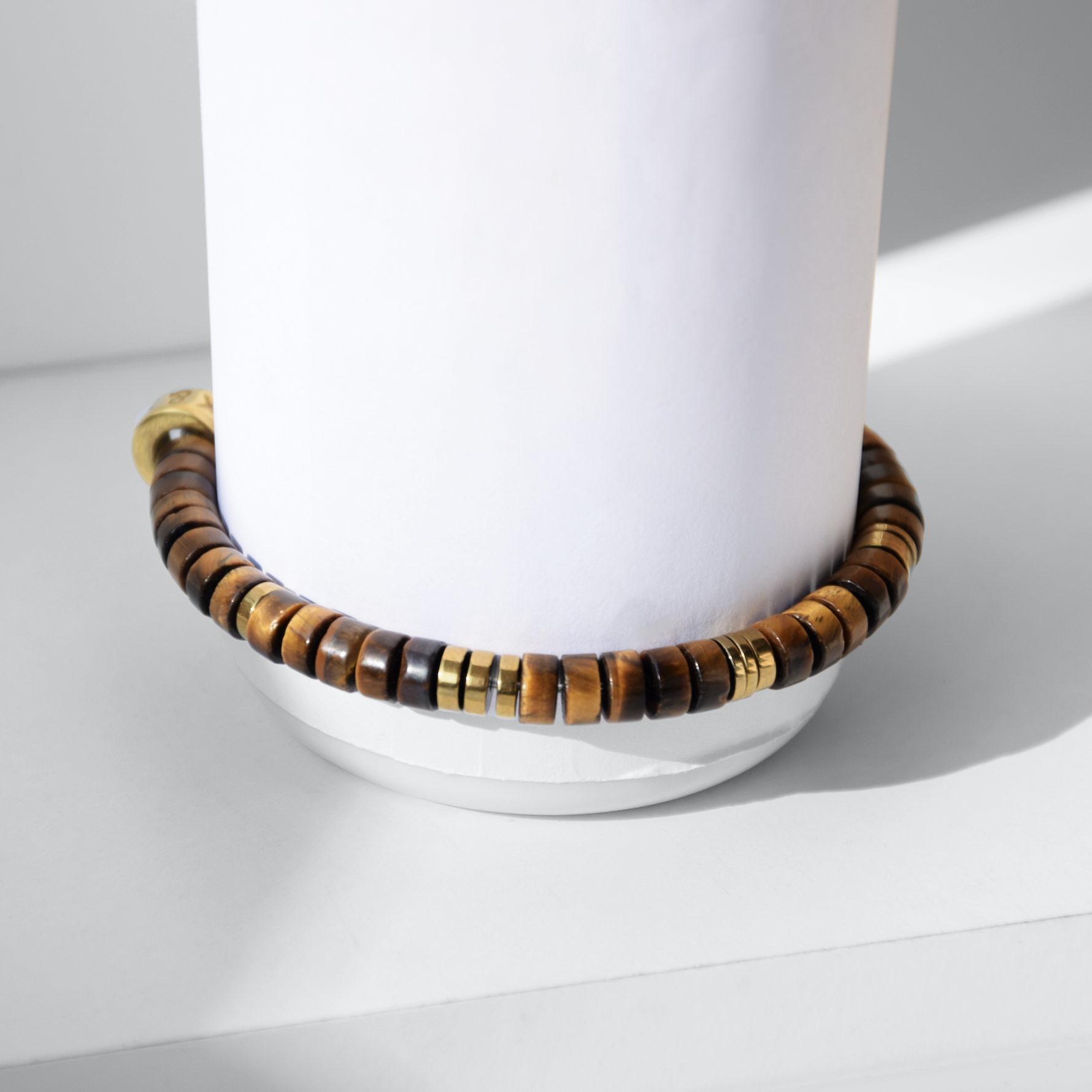 Armband Tigerauge PEACE - ROCK & STEEL GERMANY