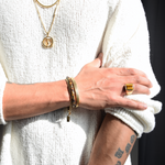 Armband Tigerauge PEACE - ROCK & STEEL GERMANY