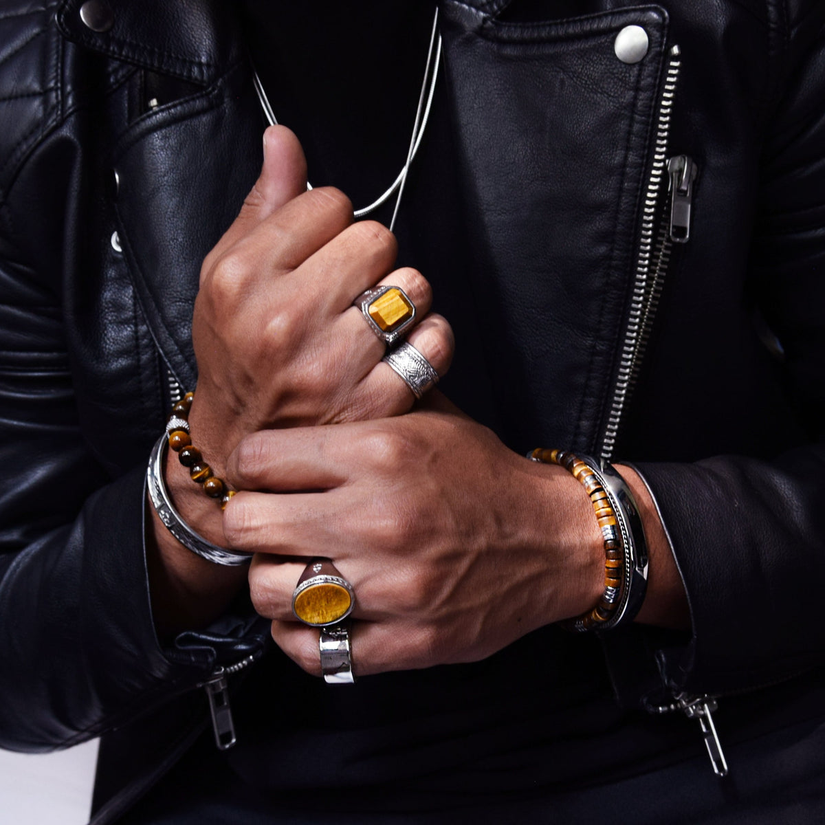 Ring DEUS TIGERAUGE - ROCK & STEEL GERMANY