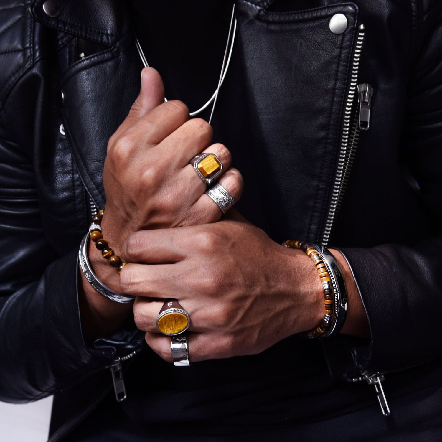 Ring DEUS TIGERAUGE - ROCK & STEEL GERMANY