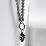 Kette LABRADORITE - Gold Halsketten - Silber Halsketten - Halsketten für Herren - ROCK & STEEL GERMANY