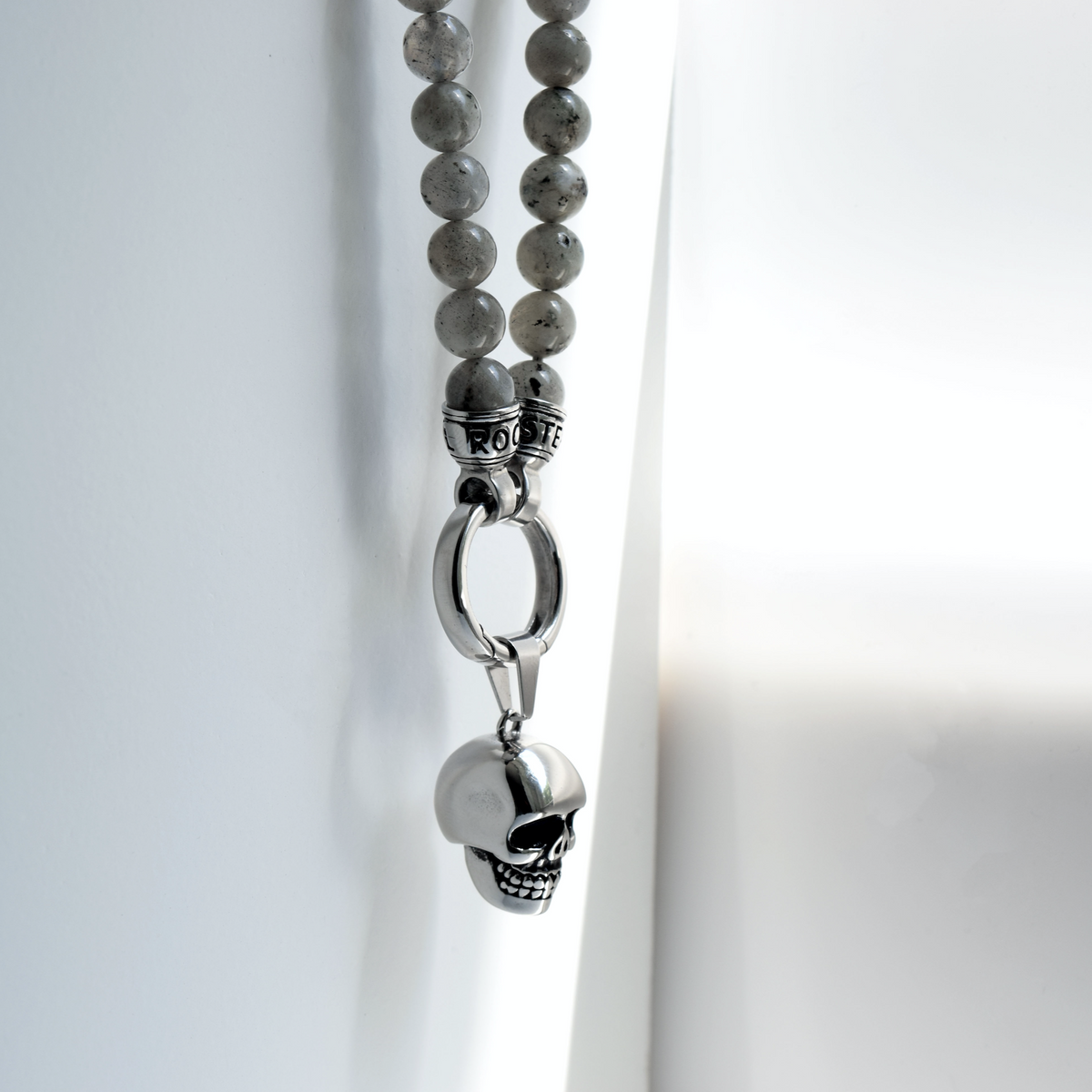 Kette LABRADORITE - Gold Halsketten - Silber Halsketten - Halsketten für Herren - ROCK & STEEL GERMANY