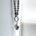 Kette LABRADORITE - Gold Halsketten - Silber Halsketten - Halsketten für Herren - ROCK & STEEL GERMANY