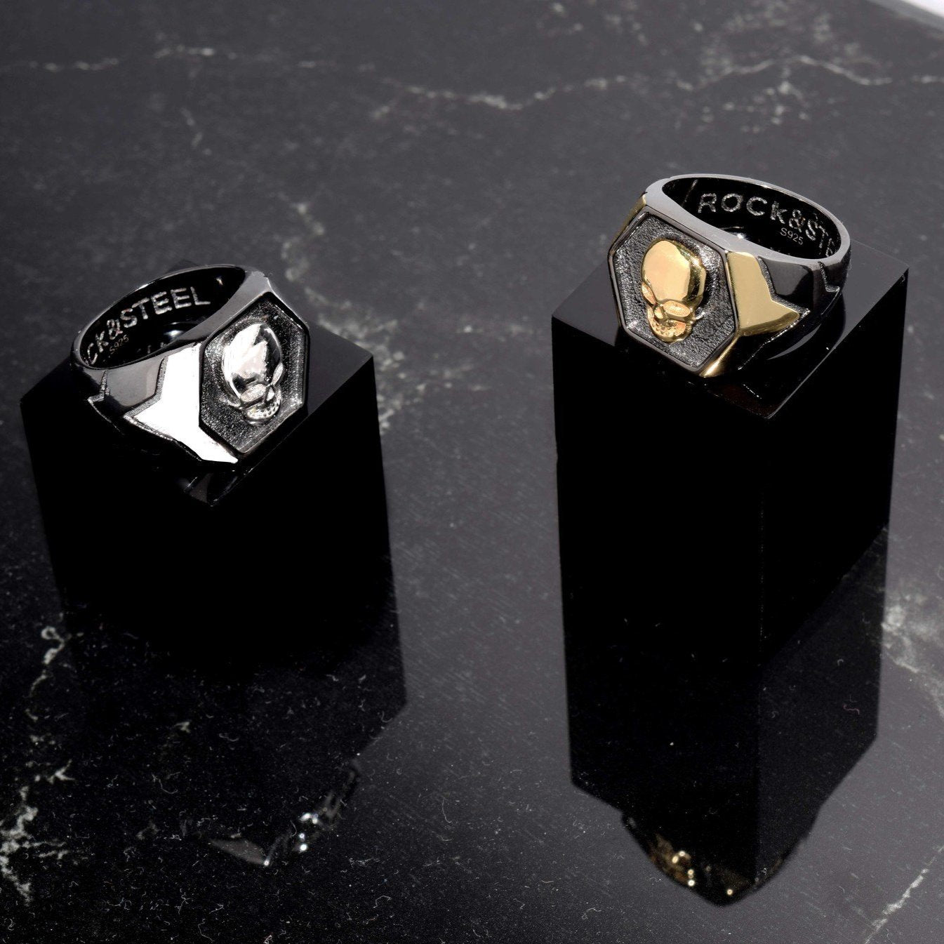 Ring BAD BOY Sterling Silber | 925 Sterlingsilber Herrenring | Rock & Steel Germany