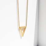 Kette TRIANGLE OF LIFE - Gold Halsketten - Silber Halsketten - ROCK & STEEL GERMANY