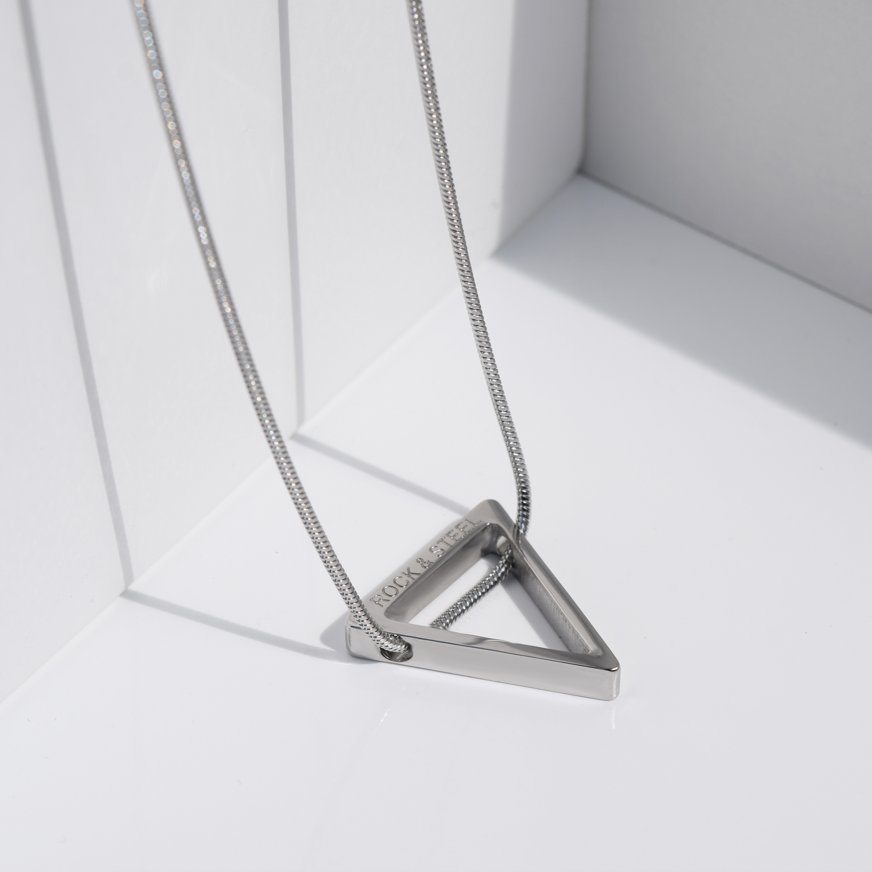 Necklace TRIANGLE OF LIFE Men's Necklaces Rock & Steel