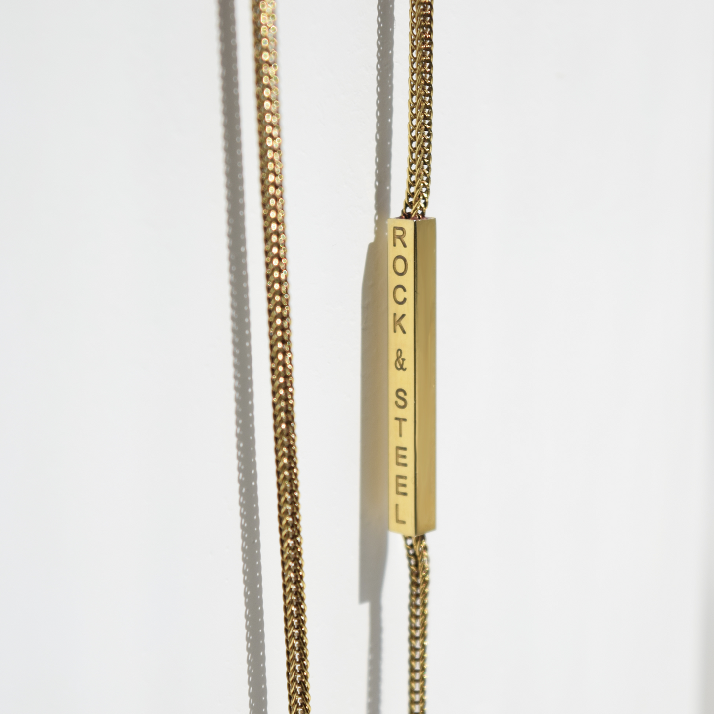 Kette VINCI - Gold Halsketten - Silber Halsketten - ROCK & STEEL GERMANY