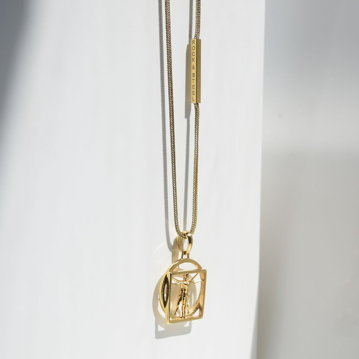 Kette VINCI - Gold Halsketten - Silber Halsketten - ROCK & STEEL GERMANY