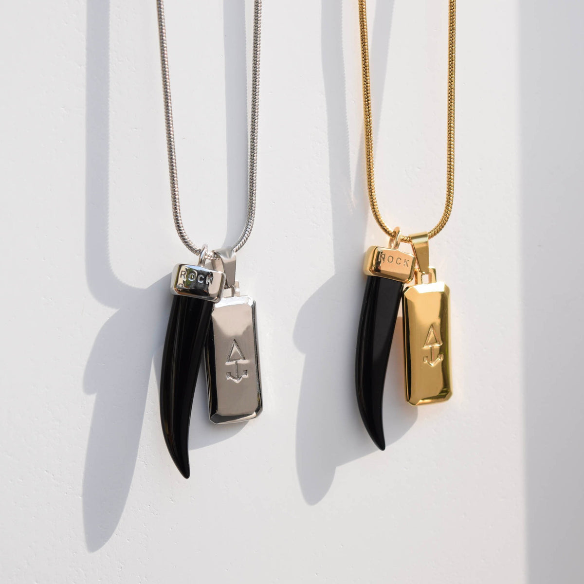 Set WILD & UNITY - Gold Halsketten - Silber Halsketten - Halsketten für Herren - ROCK & STEEL GERMANY