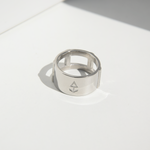 100% Rostfreies Edelstahl Warrior Ring | Herrenring | Rock & Steel Germany