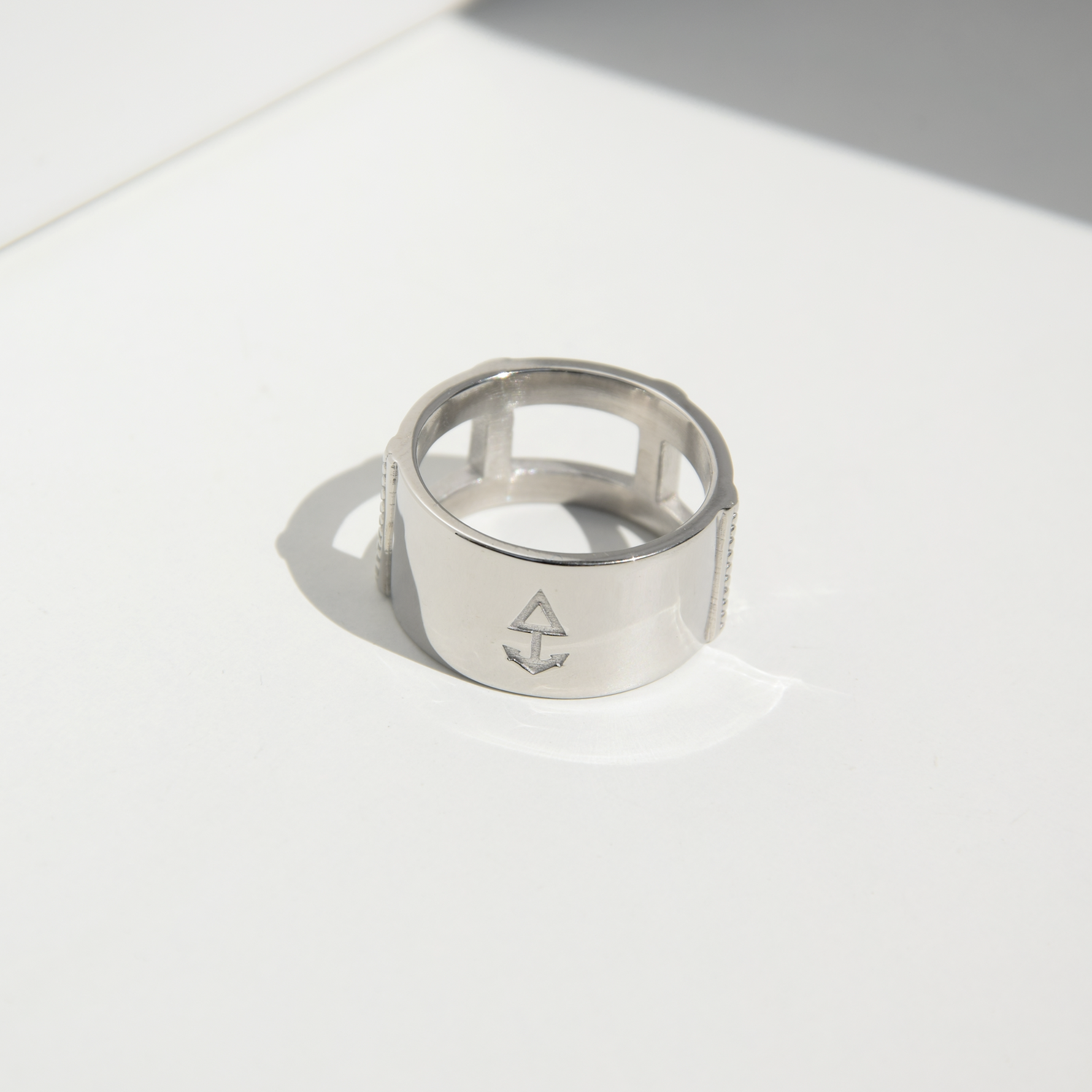 100% Rostfreies Edelstahl Warrior Ring | Herrenring | Rock & Steel Germany