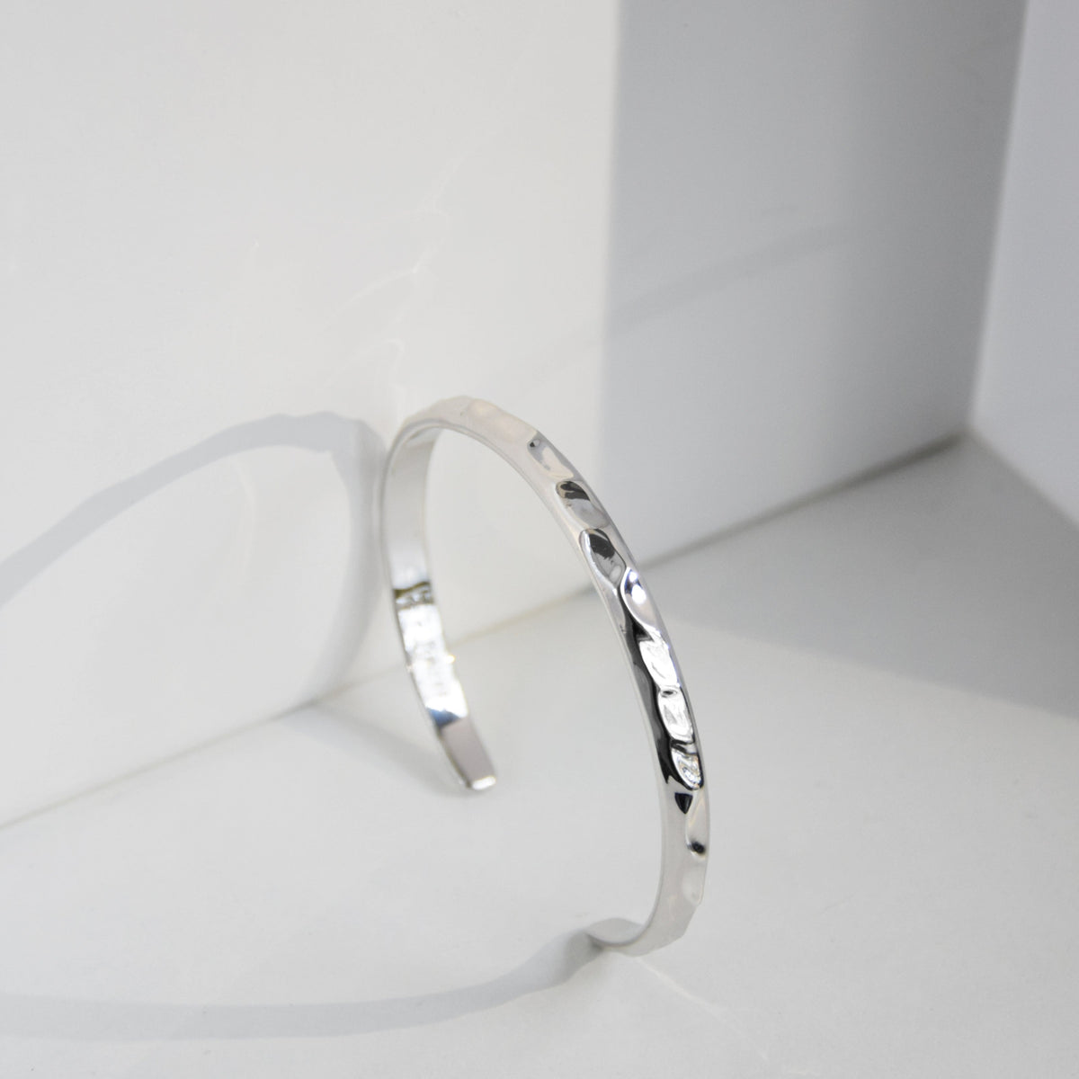 Armreif WAVE 5 mm | 925 SILBER - ROCK & STEEL GERMANY