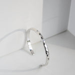 Armreif WAVE 5 mm | 925 SILBER - ROCK & STEEL GERMANY