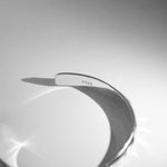 Armreif WAVE 7 mm | 925 SILBER - ROCK & STEEL GERMANY