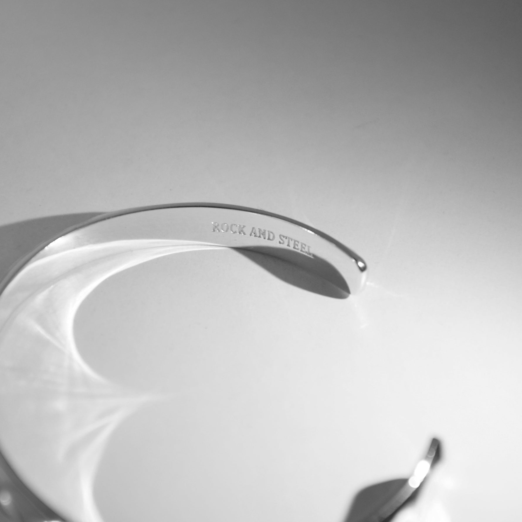 Armreif WAVE 5 mm | 925 SILBER - ROCK & STEEL GERMANY