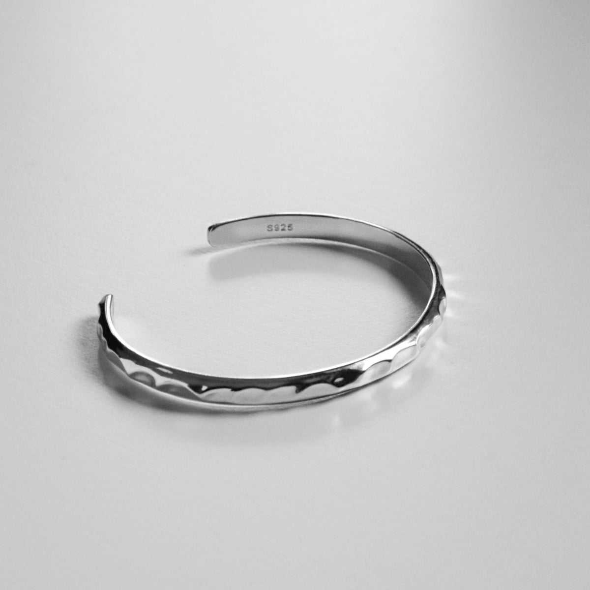 Armreif WAVE 5 mm | 925 SILBER - ROCK & STEEL GERMANY