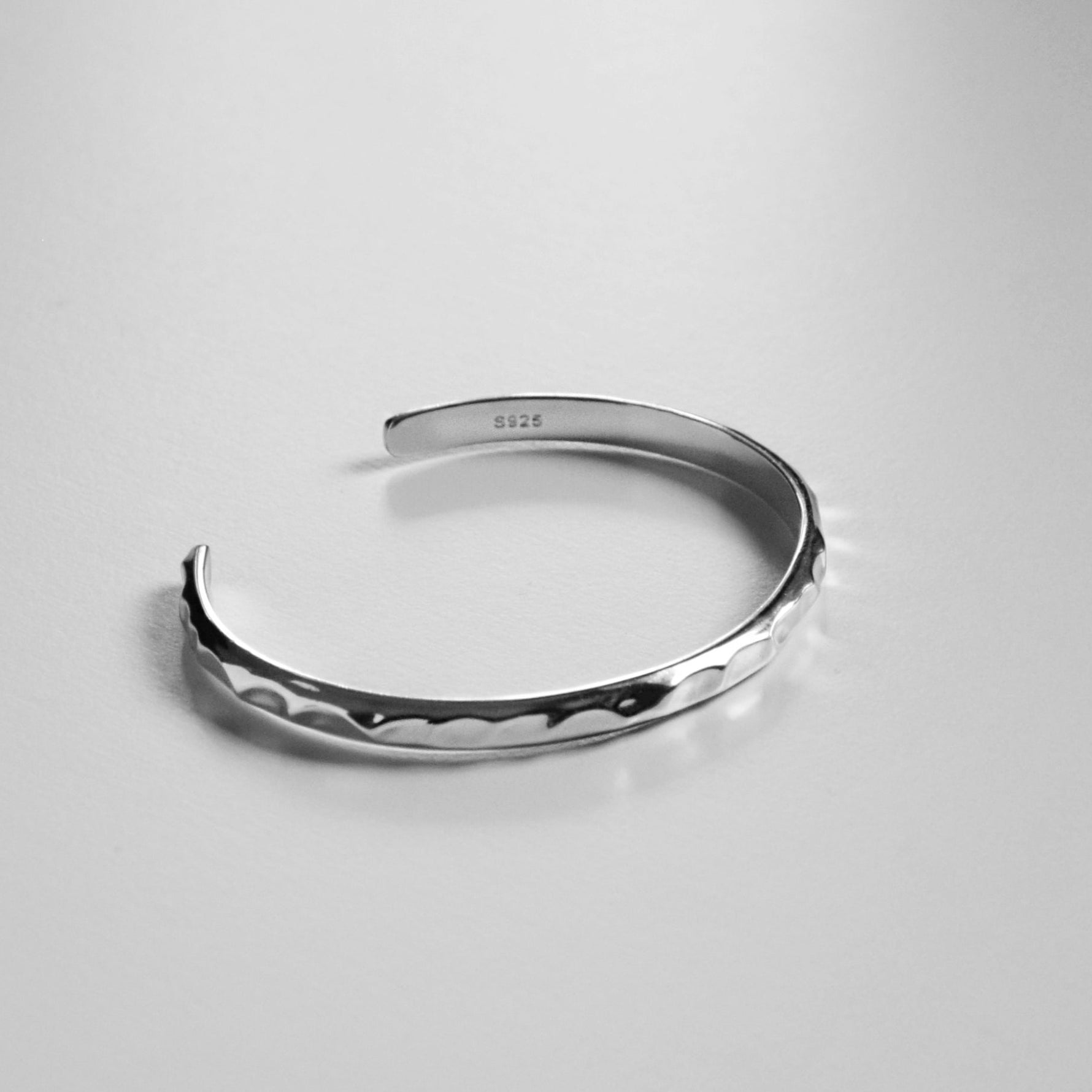 Armreif WAVE 5 mm | 925 SILBER - ROCK & STEEL GERMANY