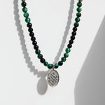 Kette WISDOM TIGERAUGE GRÜN - ROCK & STEEL GERMANY