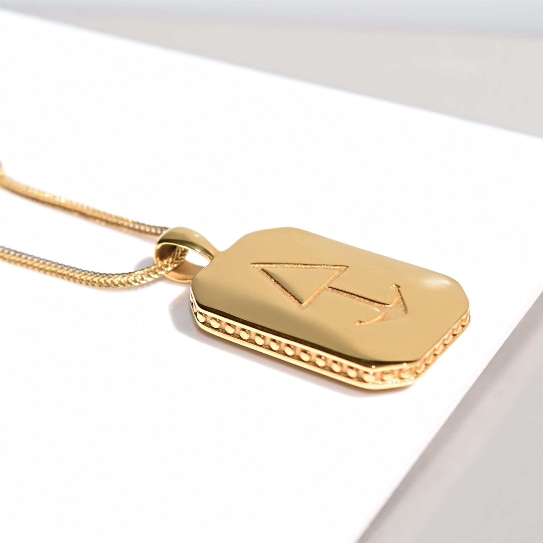 Kette ZEUS - Gold Halsketten - Silber Halsketten - Halsketten für Herren - Rock & Steel Germany