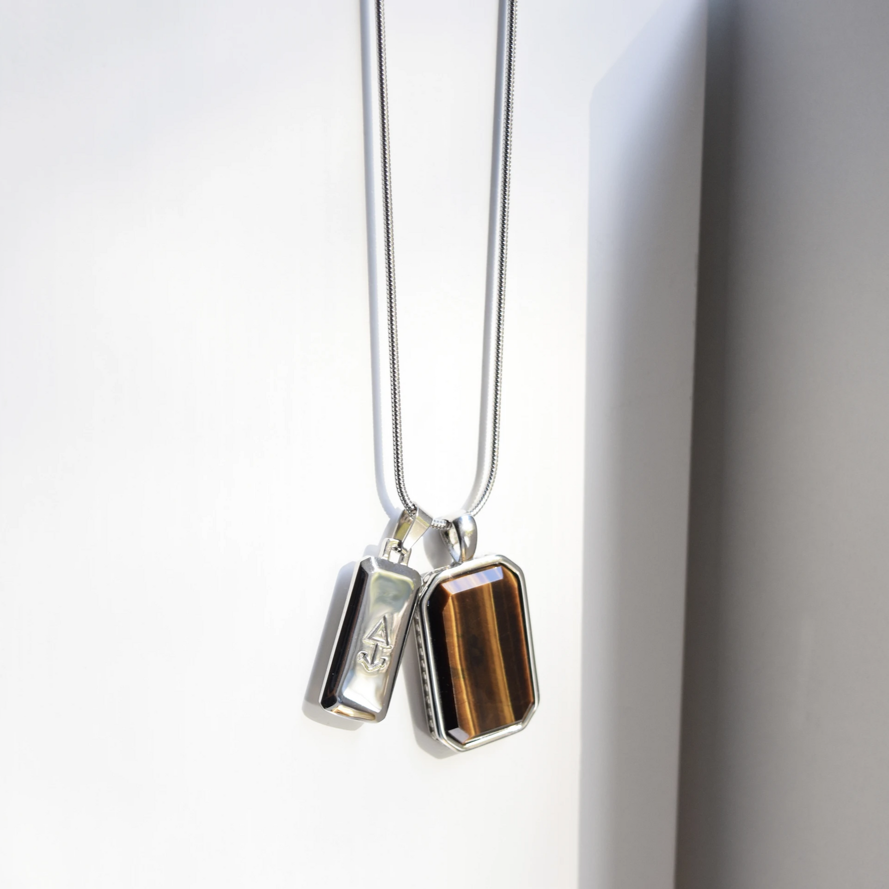 Set ZEUS & UNITY - Gold Halsketten - Silber Halsketten - Halsketten für Herren - ROCK & STEEL GERMANY