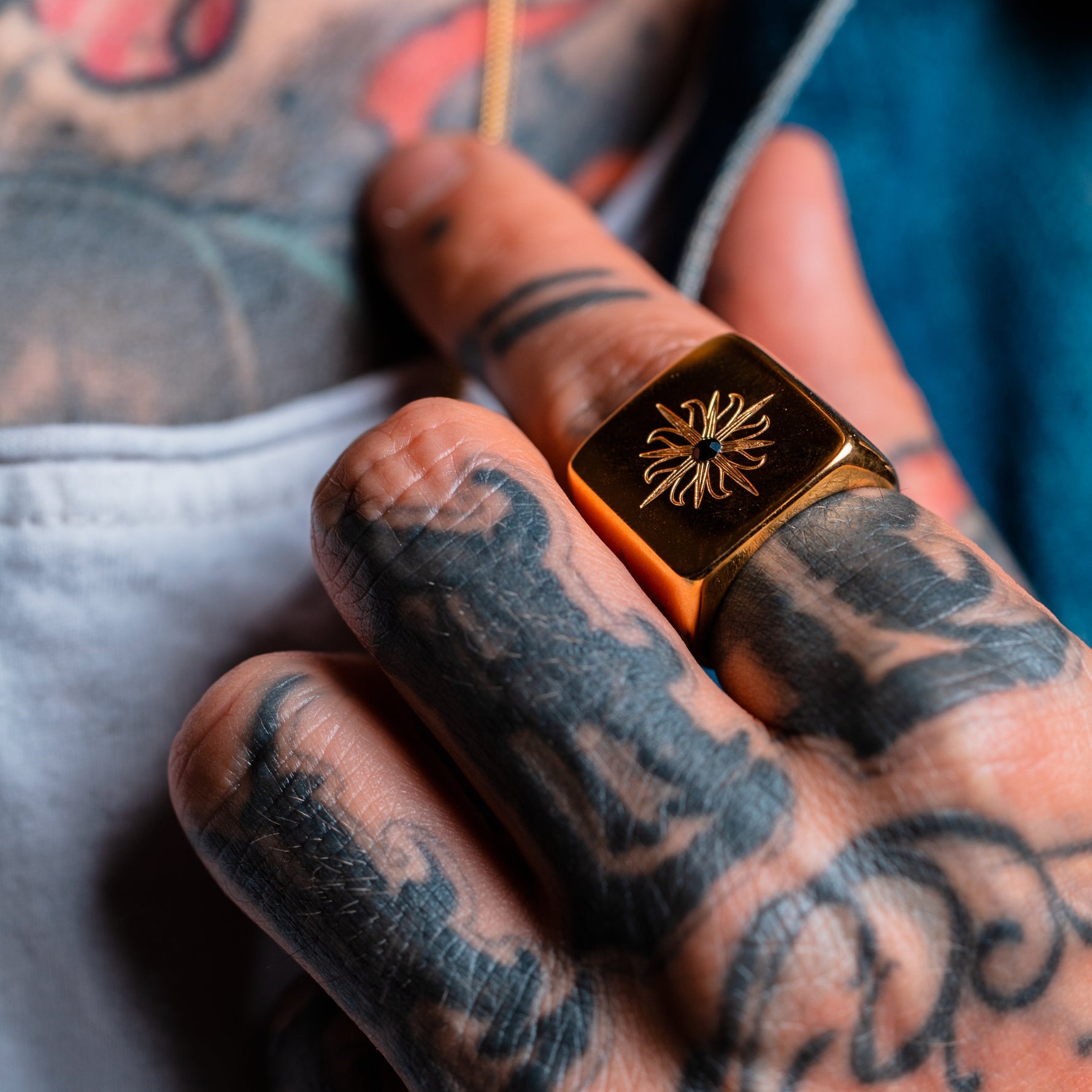 Ring Summer | Sommerlichen Look Herrenring | Rock & Steel Germany