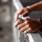 Ring ICON Sterling Silber | Einzigartig Herrenring | Rock & Steel Germany