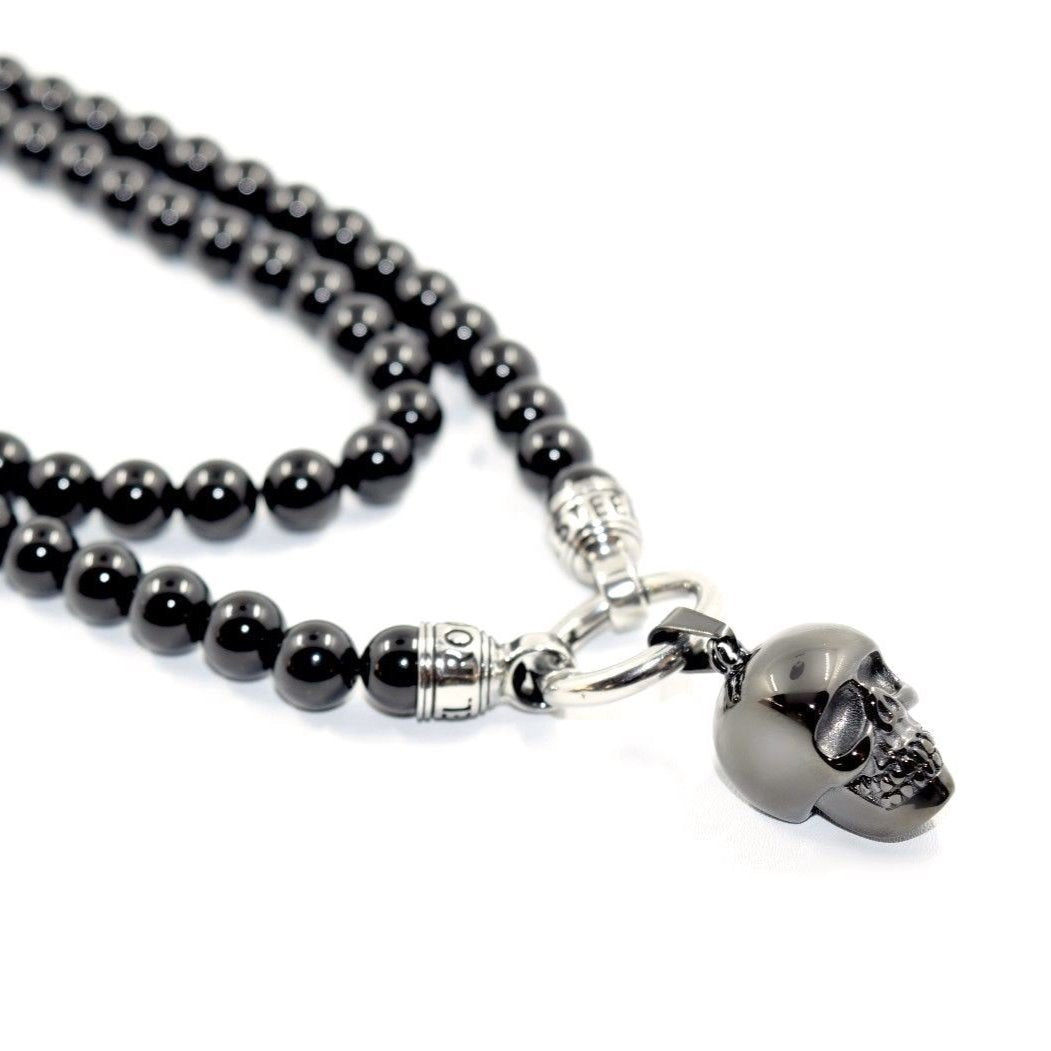 Kette SKULL - Gold Halsketten - Silber Halsketten - Halsketten für Herren - ROCK & STEEL GERMANY